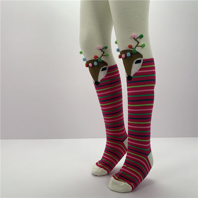 70% хлопчатника 28% полиэстера 2% спандекса Custom Printing Girls Cute Tights для детей