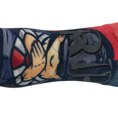 Мужские 3D-печать Digital Sublimation носки с дизайном логотипа в обычном стиле