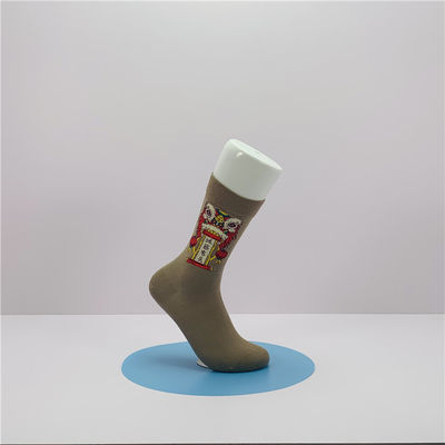 Женские Organic Cotton Socks Standard Thickness Breathable Cute Print Long Socks Женские натуральные хлопковые носки стандартной толщины
