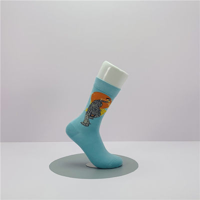 Женские Organic Cotton Socks Standard Thickness Breathable Cute Print Long Socks Женские натуральные хлопковые носки стандартной толщины