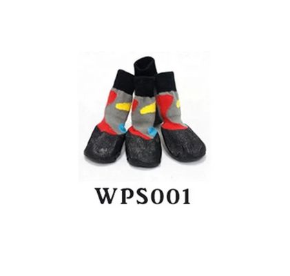 Спортивные высокие лодыжки 4PCS теплые щенки собаки мягкие дышащие носки для домашних животных Скид носки для маленьких собак