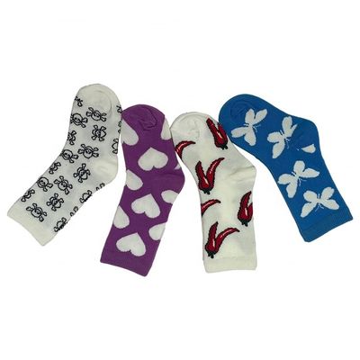 Красочные носки для детей Custom Logo Cotton Boys and Girls Socks Detection Needle Included